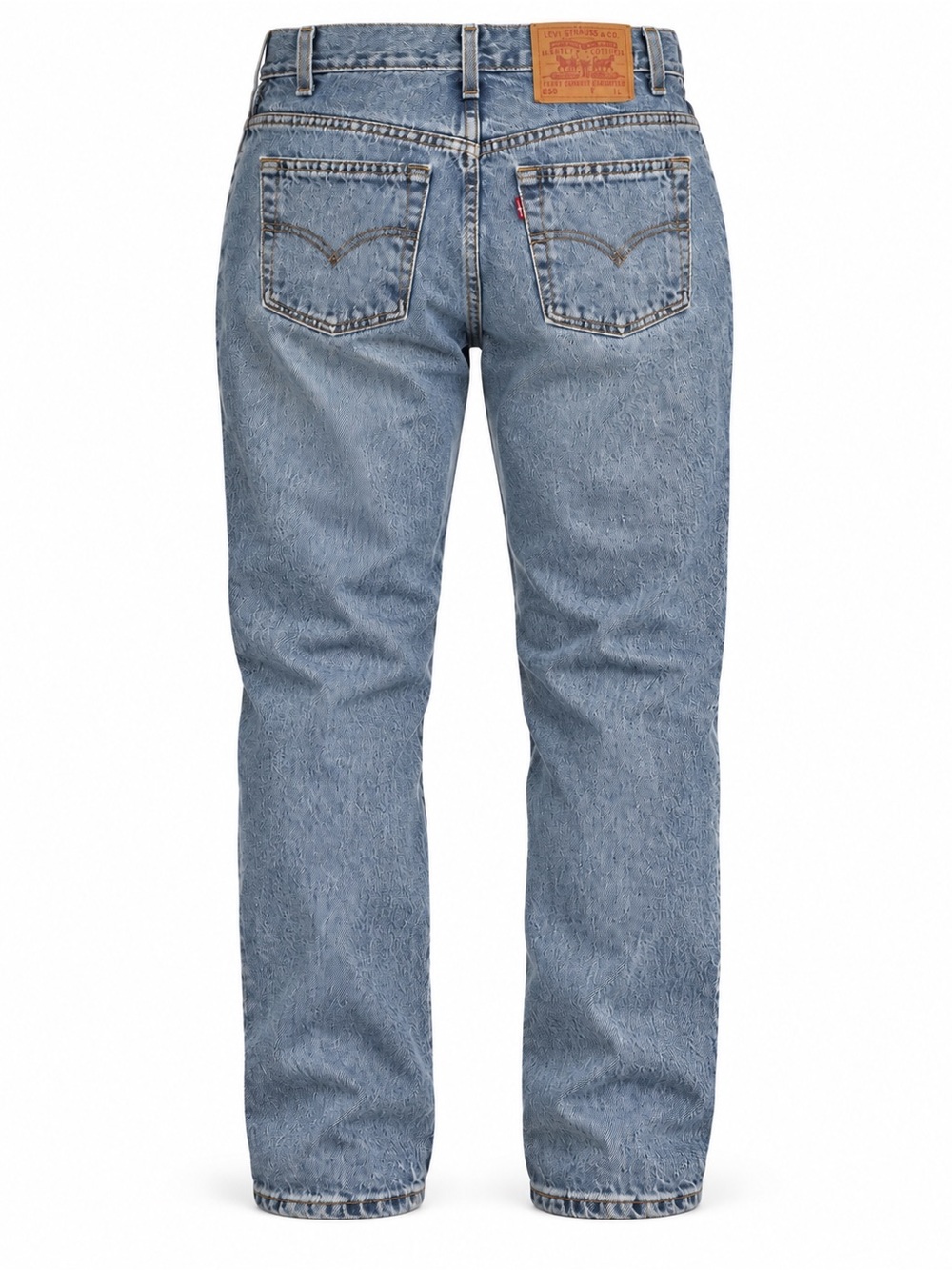 Levi's 550 Relaxed Fit Tapered Leg Jeans 7 Junior L Y2K 2000 Cotton